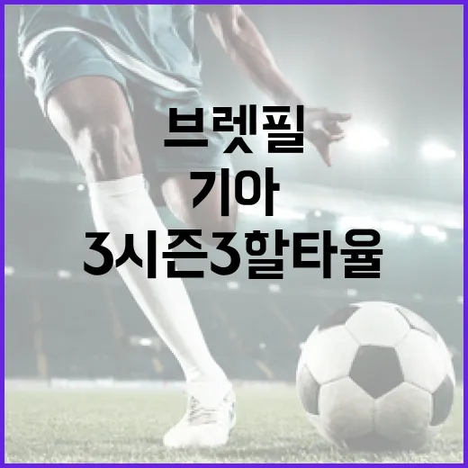 기아 팬이라면 꼭 알아야 할 브렛 필의 3시즌 3할 타율 비결 - 요약
