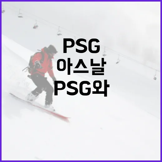 PSG와 아스날, 두 축구 거인의 매력 비교하기