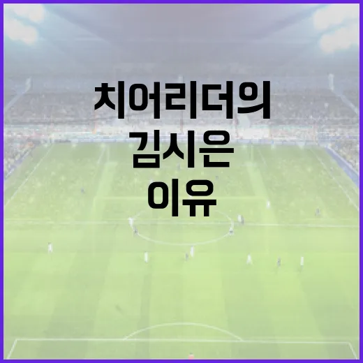 김시은 치어리더의 매력과 비결, 그리고 팬들이 사랑하는 이유 - 요약