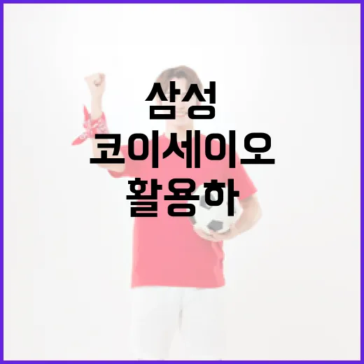 코이세이오 삼성, 제대로 활용하는 방법 - 요약