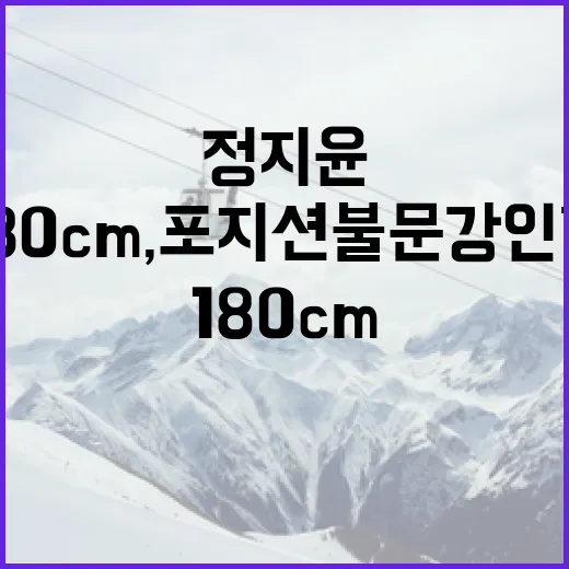 정지윤 선수의 180cm, 포지션 불문 강인함을 알아보자 - 요약