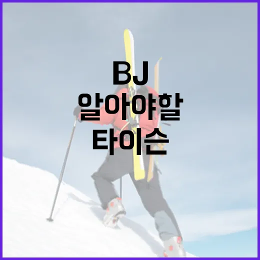 BJ타이슨에 대해 알아야 할 모든 것 - 요약