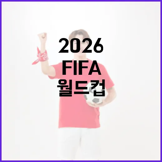 FIFA 2026 월드컵, 무엇이 달라졌을까? - 요약