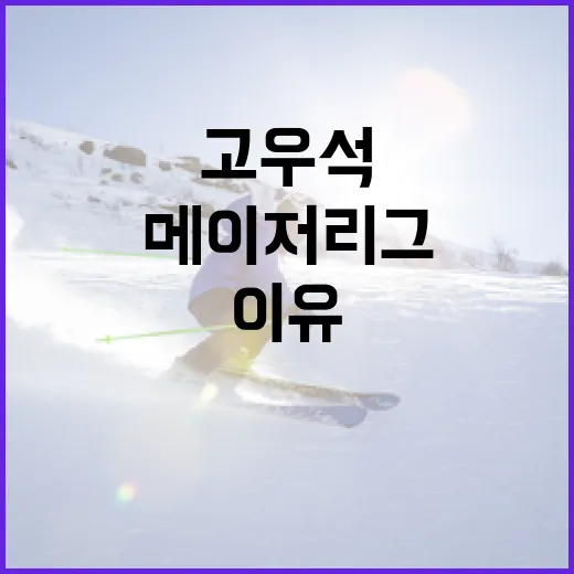 고우석이 메이저리그에 남으려는 이유를 알아보자 - 요약