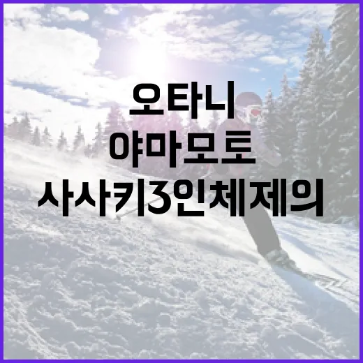 오타니, 야마모토, 사사키 3인 체제의 매력과 도전 - 요약
