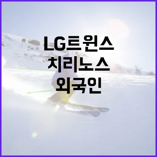 LG 트윈스, 외국인 선수 리오스 치리노스 대체 방법 - 요약