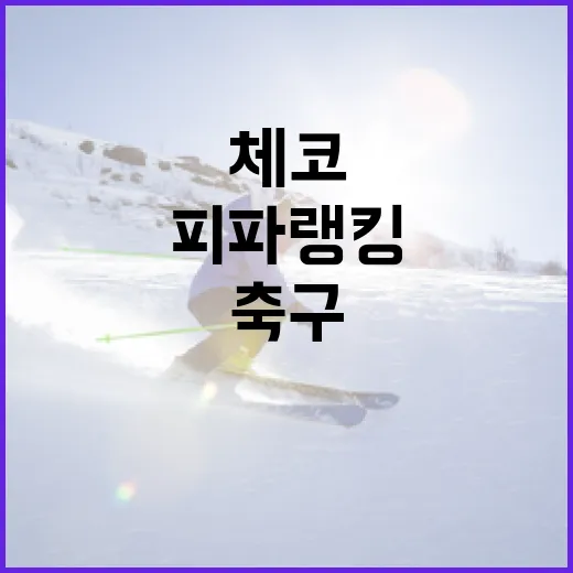 체코 축구, 피파랭킹에서 주목할 점 - 요약