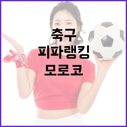 모로코 피파랭킹 알아보기: 축구 열기가 가득한 나라 - 요약