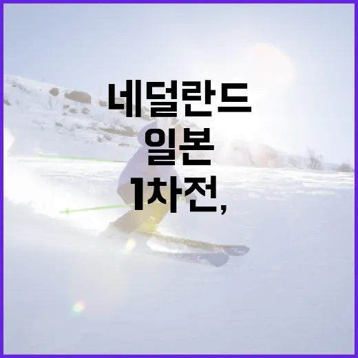 네덜란드와 일본의 F조 1차전, 그 흥미로운 대결의 비밀 - 요약