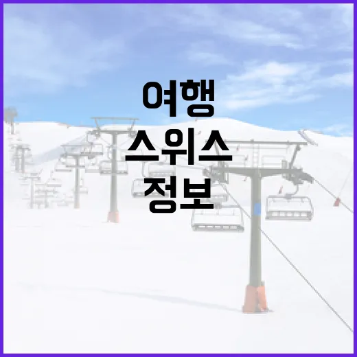 스위스와 보스니아 여행 필수 정보를 알아보세요 - 요약