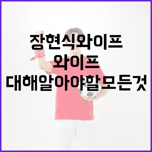 장현식 와이프에 대해 알아야 할 모든 것 - 요약