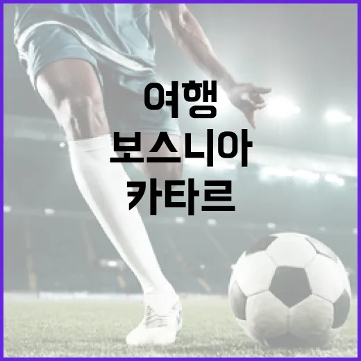 보스니아 카타르 여행을 함께 준비하는 방법 - 요약
