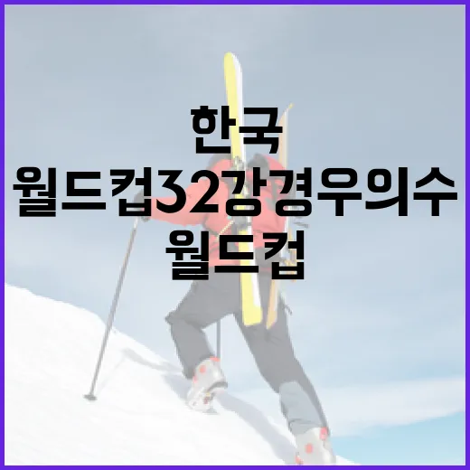 한국 월드컵 32강 경우의 수를 따져봤더니, 결국 골득실이 진짜 이야기였다 - 요약