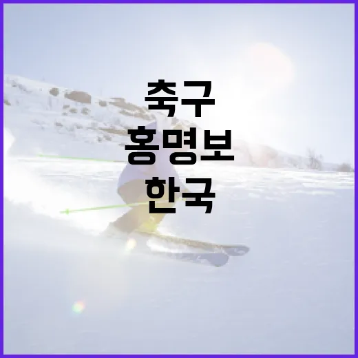 홍명보 조수미 검색어를 따라가다 보인 한국 축구 리더의 진짜 이야기 - 요약