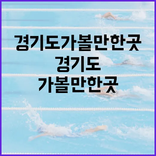 경기도가볼만한곳을 기록지처럼 따라가 봤더니 보인 동선의 진짜 이야기 - 요약