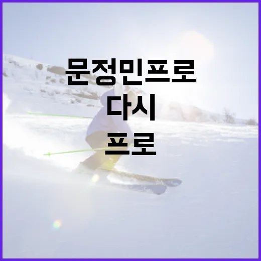 문정민프로 우승 장면을 다시 보니 숫자보다 흐름이 먼저 보였다 - 요약
