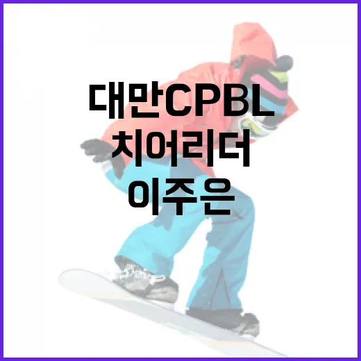 이주은 치어리더가 대만 CPBL로 건너간 뒤 보인 진짜 변화 - 요약