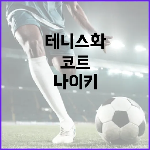 나이키테니스화 신고 코트 움직임을 다시 봤더니 보인 진짜 차이 - 요약