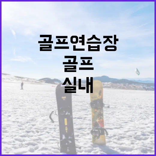 실내골프연습장에 다녀보니 스코어보다 먼저 보인 숫자의 진짜 이야기 - 요약