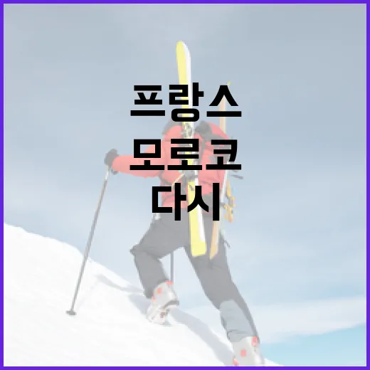 프랑스와 모로코, 2022년 겨울에 숫자로 다시 읽어봤더니 보인 장면들 - 요약
