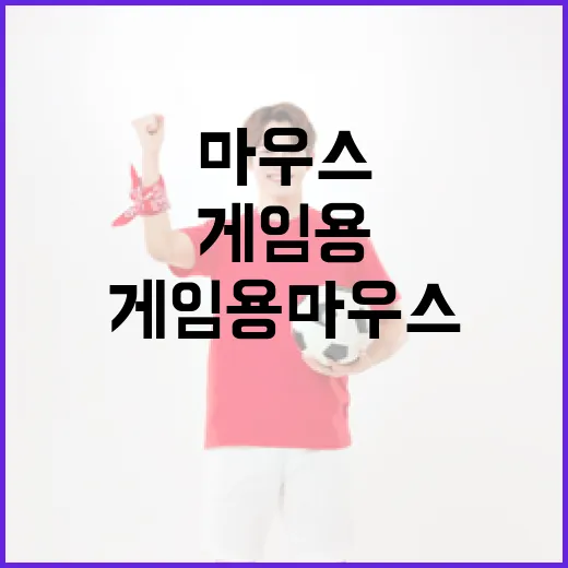 게임용마우스 바꿔봤더니, 기록지가 먼저 반응했다 - 요약