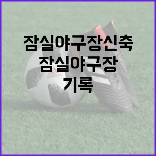 잠실야구장 신축 소식 따라가봤더니, 기록 팬에게 더 크게 보인 변화 - 요약
