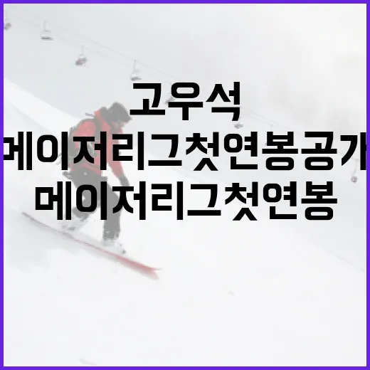 고우석 메이저리그 첫 연봉 공개, 숫자로 보니 더 흥미로웠던 진짜 이야기 - 요약