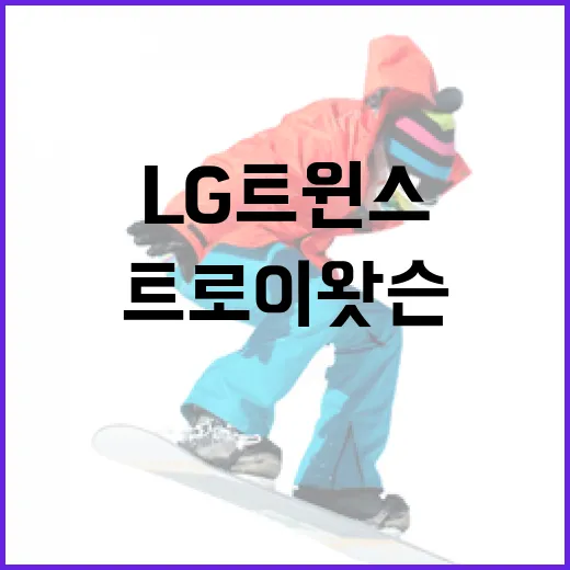 LG 트윈스가 트로이 왓슨 이름을 다시 보게 된 진짜 이유 - 요약