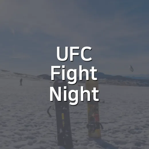 UFC Fight Night 281을 기다리며 기록표를 넘겨봤더니 보이는 진짜 흐름 - 요약