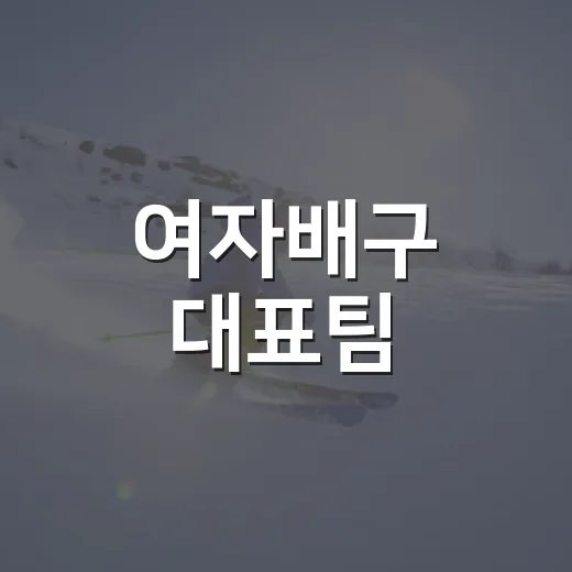 여자배구 대표팀, 동아시아선수권까지 따라가 보니 숫자가 말해준 변화 - 요약