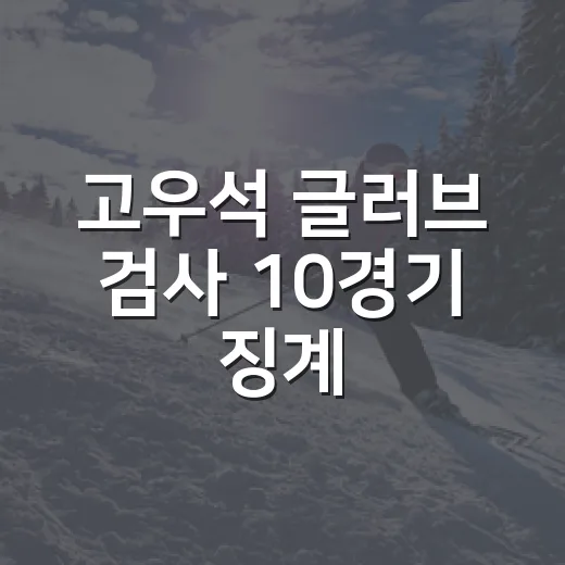 고우석 글러브 검사 10경기 징계, 숫자로 따라가 보니 더 복잡했다 - 요약