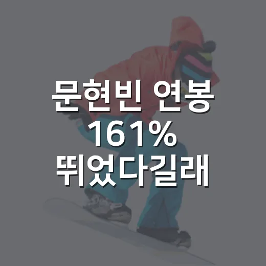 문현빈 연봉 161% 뛰었다길래 2억3000만원의 무게를 기록으로 다시 봤다 - 요약