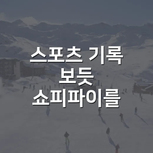 스포츠 기록 보듯 쇼피파이를 들여다봤더니 보인 숫자의 흐름 - 요약