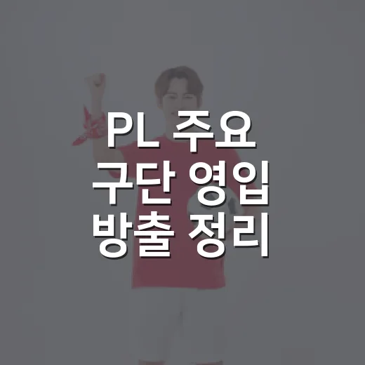 PL 주요 구단 영입 방출 정리, 숫자로 따라가 보니 판이 꽤 달라졌다 - 요약