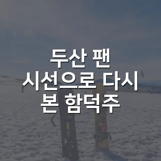 두산 팬 시선으로 다시 본 함덕주, 영입설이 쉽게 답이 안 나오는 이유 - 요약