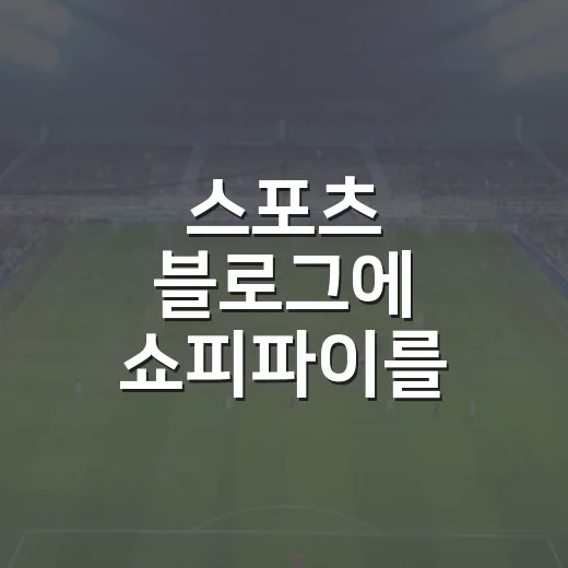 스포츠 블로그에 쇼피파이를 붙여봤더니 기록보다 운영 흐름이 먼저 보였다 - 요약