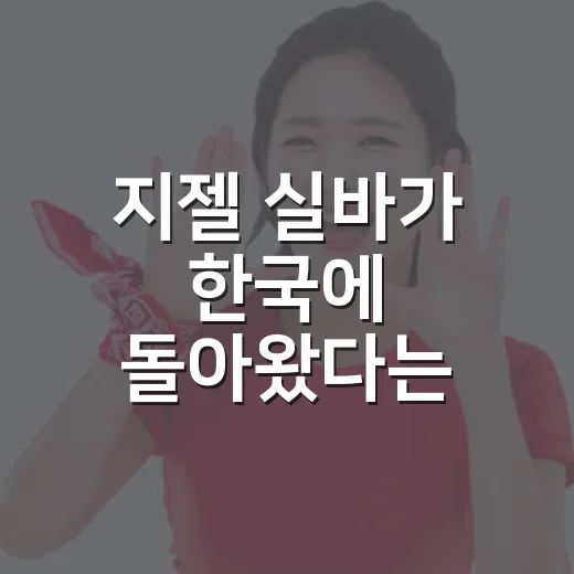 지젤 실바가 한국에 돌아왔다는 소식, 숫자로 다시 보니 더 묵직했다 - 요약