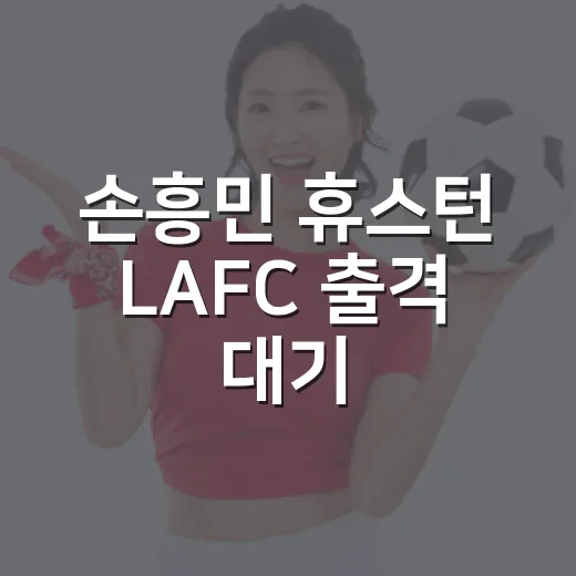 손흥민 휴스턴 LAFC 출격 대기, 두 번의 맞대결 기록을 다시 읽어봤더니 - 요약