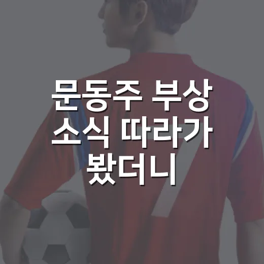 문동주 부상 소식 따라가 봤더니, 숫자보다 어깨가 더 크게 보였다 - 요약