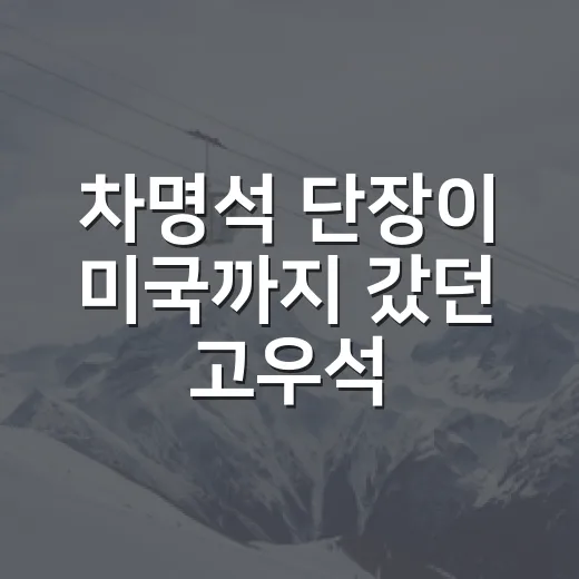 차명석 단장이 미국까지 갔던 고우석 이적료 담판의 진짜 흐름 - 요약