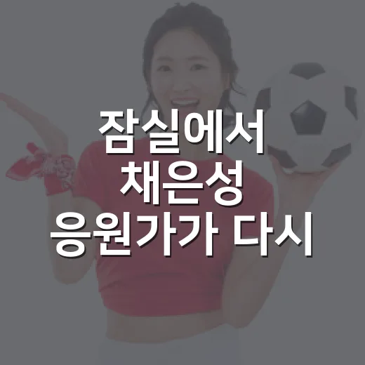 잠실에서 채은성 응원가가 다시 울렸을 때, 상대 응원가 논란이 남긴 진짜 이야기 - 요약