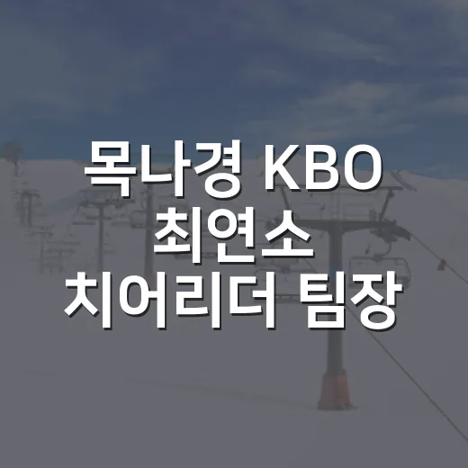 목나경 KBO 최연소 치어리더 팀장, 응원단상에서 숫자로 읽어본 성장 이야기