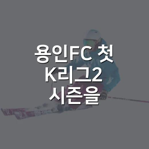 용인FC 첫 K리그2 시즌을 기록으로 따라가봤더니, 숫자보다 먼저 보인 팀의 체질 - 요약