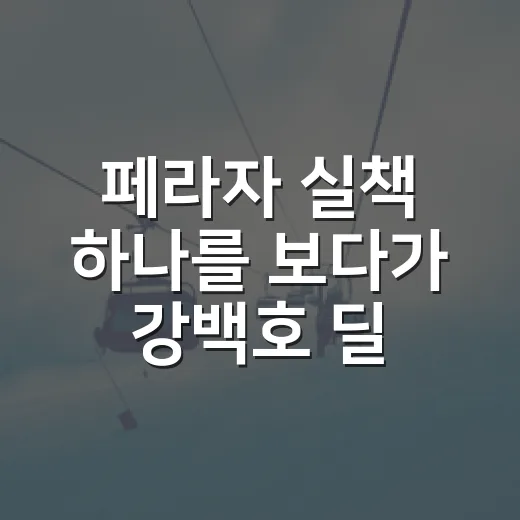 페라자 실책 하나를 보다가 강백호 딜레마까지 떠올린 한화의 밤 - 요약