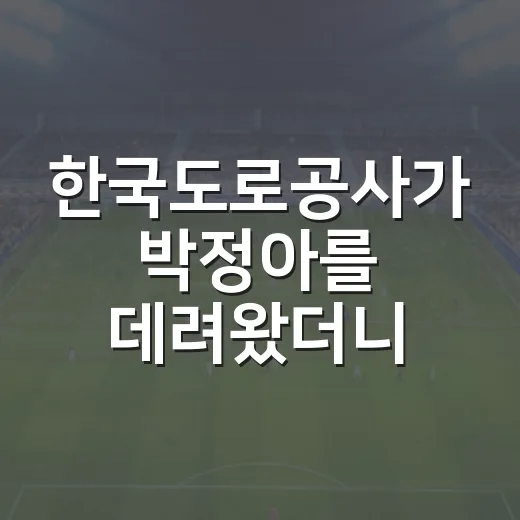 한국도로공사가 박정아를 데려왔더니, 최하위 팀이 우승팀으로 바뀐 진짜 이유 - 요약