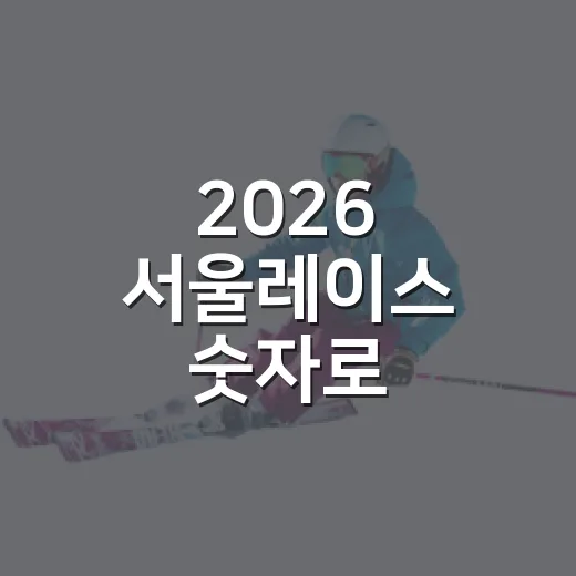 2026 서울레이스 숫자로 뜯어보니, 도심 하프의 진짜 승부가 보였다 - 요약