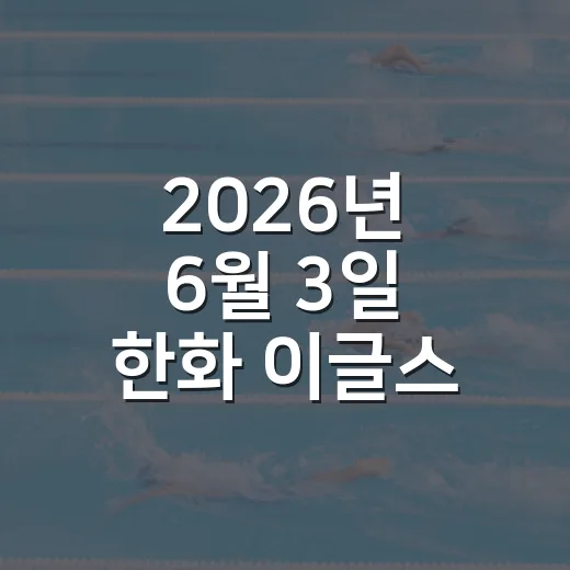 2026년 6월 3일 한화 이글스 두산 베어스, 잠실 11회의 진짜 이야기 - 요약