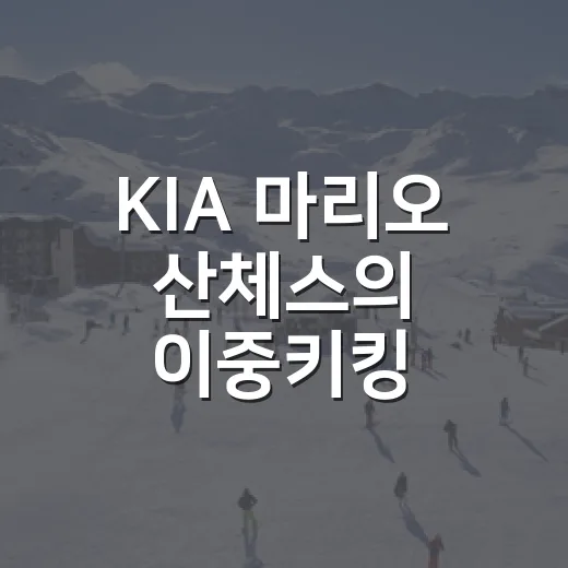 KIA 마리오 산체스의 이중키킹: 논란의 중심에서 - 요약