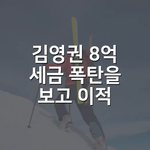 김영권 8억 세금 폭탄을 보고 이적 기록을 다시 읽었다 - 요약