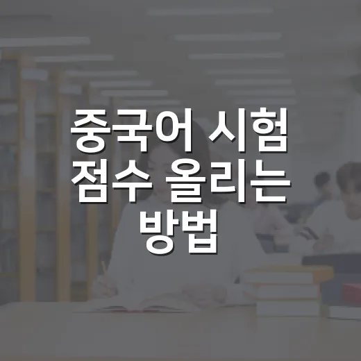 중국어 시험 점수 올리는 방법, HSK보다 먼저 잡아야 할 발음과 어법 - 요약